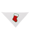 Cute Faux Applique Christmas Stocking Dog Bandana 26-Dog Bandana-TooLoud-White-One-Size-Fits-Most-Davson Sales
