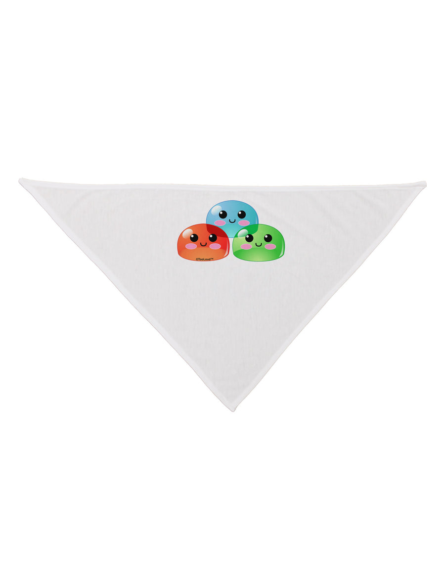 Cute RPG Slime - Trio Dog Bandana 26 by TooLoud-Dog Bandana-TooLoud-White-One-Size-Fits-Most-Davson Sales