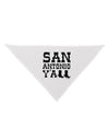 San Antonio Y'all - Boots - Texas Pride Dog Bandana 26 by TooLoud-Dog Bandana-TooLoud-White-One-Size-Fits-Most-Davson Sales