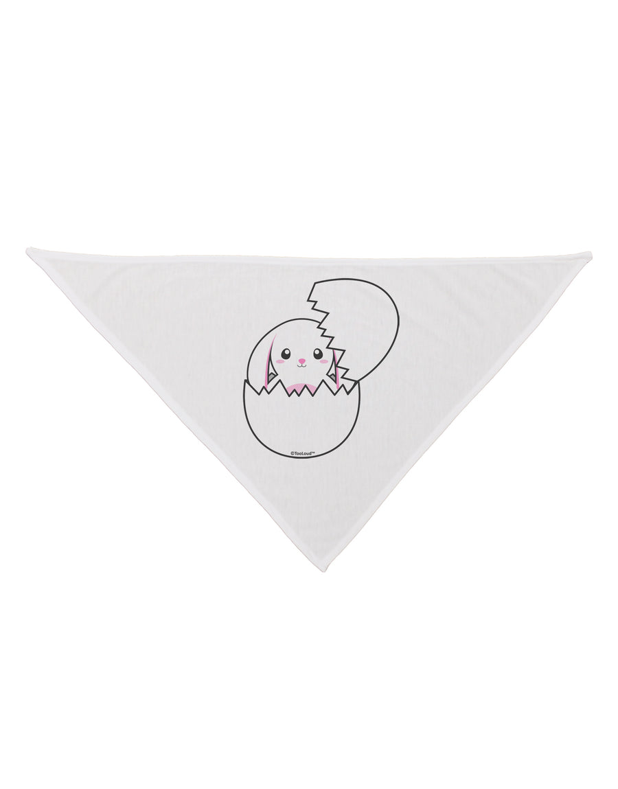 Cute Easter Bunny Hatching Dog Bandana 26 by TooLoud-Dog Bandana-TooLoud-White-One-Size-Fits-Most-Davson Sales