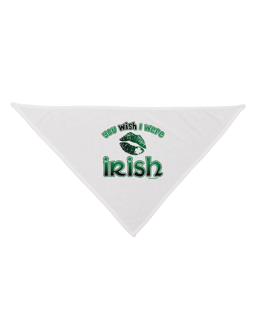 TooLoud You Wish I Were Irish Dog Bandana 26-Dog Bandana-TooLoud-White-One-Size-Fits-Most-Davson Sales