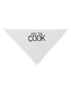 Kiss the Cook Grill Master - Text Dog Bandana 26-Dog Bandana-TooLoud-White-One-Size-Fits-Most-Davson Sales