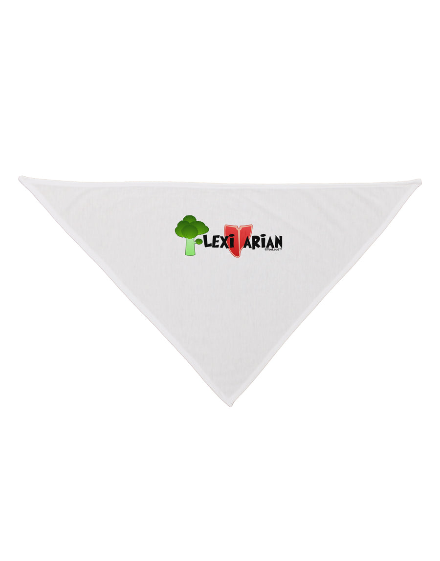 Flexitarian Dog Bandana 26 by TooLoud-Dog Bandana-TooLoud-White-One-Size-Fits-Most-Davson Sales