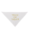 Trick or Treat Candy Corn Halloween Dog Bandana 26-Dog Bandana-TooLoud-White-One-Size-Fits-Most-Davson Sales