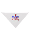 Made In Philly Dog Bandana 26-Dog Bandana-TooLoud-White-One-Size-Fits-Most-Davson Sales