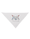 Cute Snowman Couple Dog Bandana 26 by TooLoud-Dog Bandana-TooLoud-White-One-Size-Fits-Most-Davson Sales