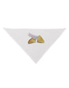 Positive Life - Fortune Cookie Dog Bandana 26-Dog Bandana-TooLoud-White-One-Size-Fits-Most-Davson Sales