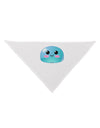 Cute RPG Slime - Blue Dog Bandana 26 by TooLoud-Dog Bandana-TooLoud-White-One-Size-Fits-Most-Davson Sales