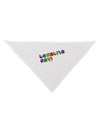 Legalize Gay - Rainbow Dog Bandana 26-Dog Bandana-TooLoud-White-One-Size-Fits-Most-Davson Sales