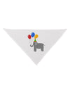 Cute Elephant with Balloons Dog Bandana 26-Dog Bandana-TooLoud-White-One-Size-Fits-Most-Davson Sales