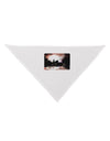 Nighttime Flamingos Dog Bandana 26-Dog Bandana-TooLoud-White-One-Size-Fits-Most-Davson Sales