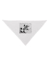 Autism Awareness - Puzzle Black & White Dog Bandana 26"-Dog Bandana-TooLoud-White-One-Size-Fits-Most-Davson Sales