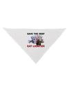 Save the Reef - Eat Lionfish Dog Bandana 26-Dog Bandana-TooLoud-White-One-Size-Fits-Most-Davson Sales