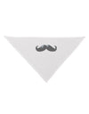 Big Gray Mustache Dog Bandana 26-Dog Bandana-TooLoud-White-One-Size-Fits-Most-Davson Sales