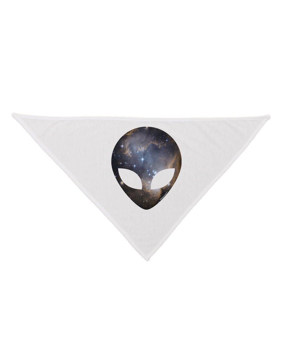 Extraterrestrial Face - Space #1 Dog Bandana 26 by TooLoud-Dog Bandana-TooLoud-White-One-Size-Fits-Most-Davson Sales