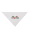 Keep Christ in Christmas Dog Bandana 26-Dog Bandana-TooLoud-White-One-Size-Fits-Most-Davson Sales