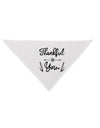 Thankful for you Dog Bandana 26 Inch-Dog Bandana-TooLoud-White-One-Size-Fits-Most-Davson Sales