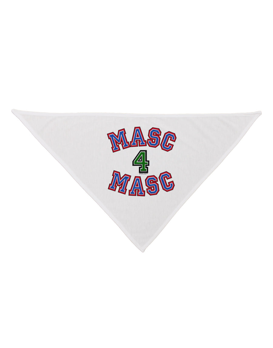 Masc 4 Masc College Stud Dog Bandana 26&#x22; by-Dog Bandana-TooLoud-White-One-Size-Fits-Most-Davson Sales