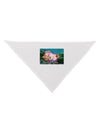 Clownfish Watercolor Text Dog Bandana 26-Dog Bandana-TooLoud-White-One-Size-Fits-Most-Davson Sales