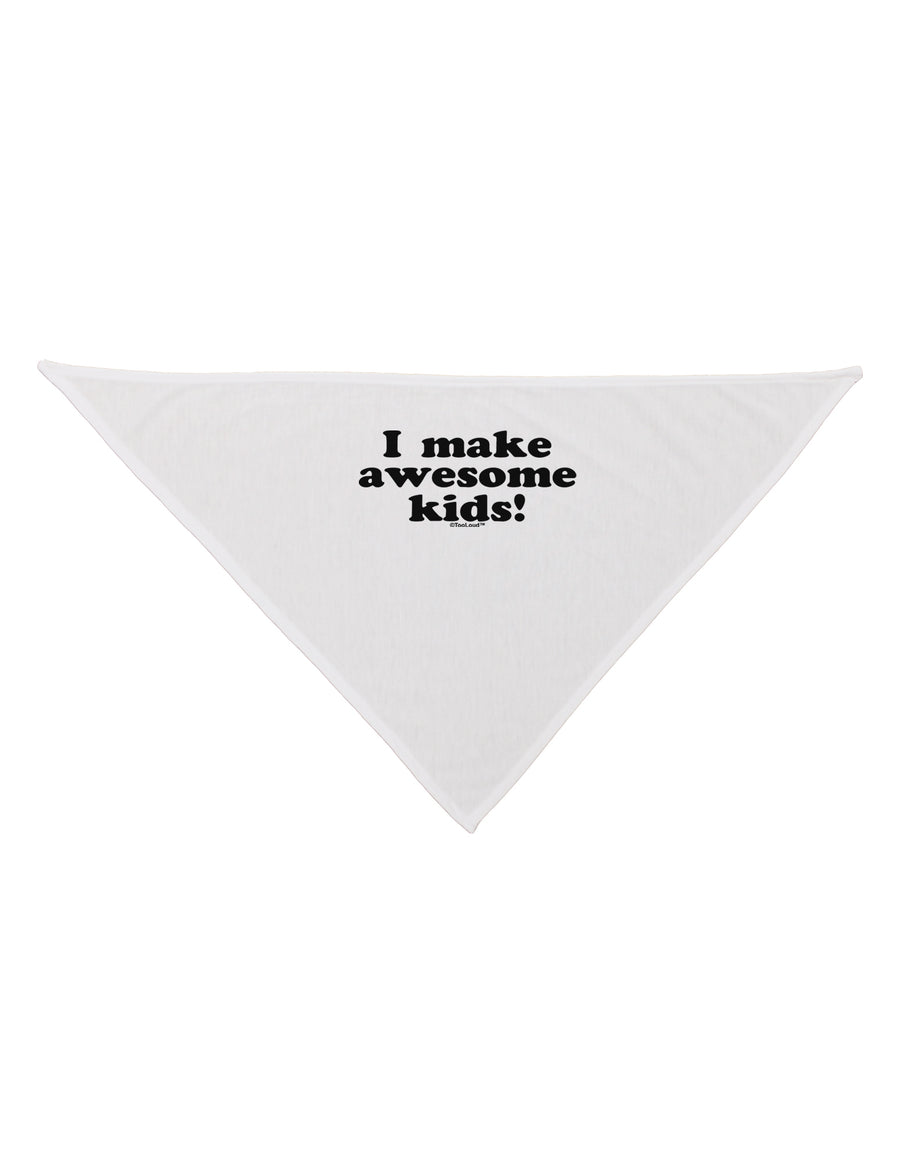 I Make Awesome Kids Dog Bandana 26 by TooLoud-Dog Bandana-TooLoud-White-One-Size-Fits-Most-Davson Sales