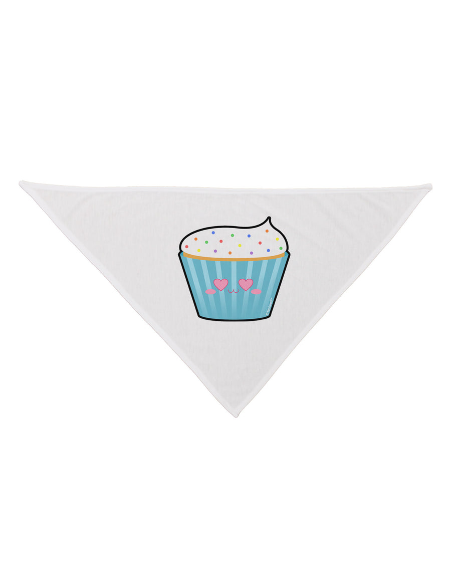 Cute Cupcake with Sprinkles - Heart Eyes Dog Bandana 26 by TooLoud-Dog Bandana-TooLoud-White-One-Size-Fits-Most-Davson Sales