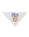 I Hope Sen-Pie Notices Me Dog Bandana 26-Dog Bandana-TooLoud-White-One-Size-Fits-Most-Davson Sales