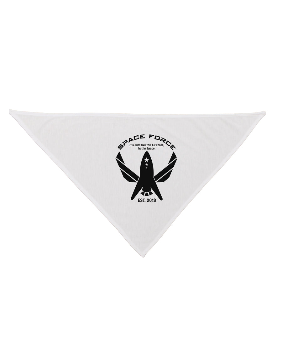 Space Force Funny Anti Trump Dog Bandana 26 by TooLoud-TooLoud-White-One-Size-Fits-Most-Davson Sales