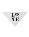 Love Splatter Dog Bandana 26-Dog Bandana-TooLoud-White-One-Size-Fits-Most-Davson Sales