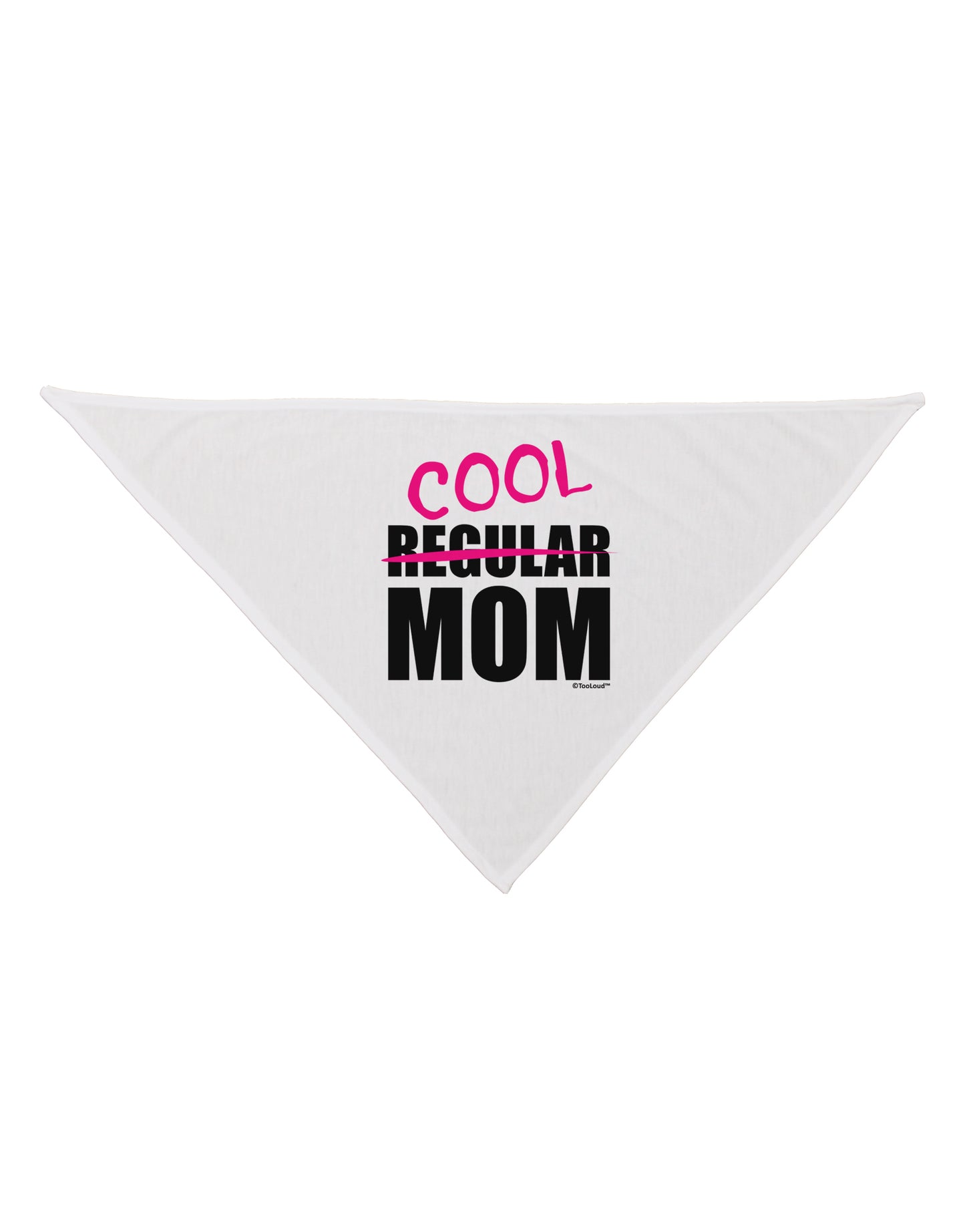 Not A Regular Mom Design Dog Bandana 26 by TooLoud-Dog Bandana-TooLoud-White-One-Size-Fits-Most-Davson Sales