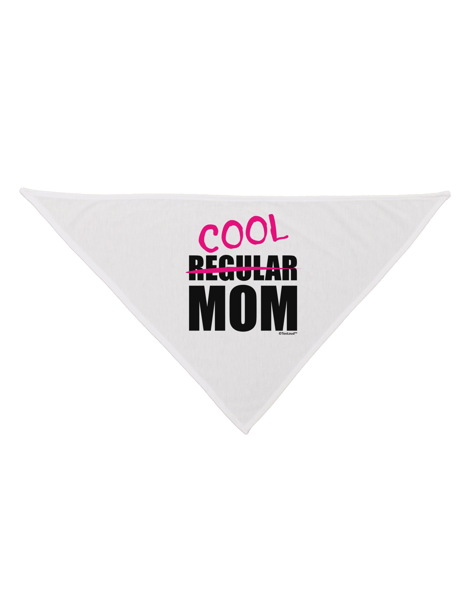 Not A Regular Mom Design Dog Bandana 26 by TooLoud-Dog Bandana-TooLoud-White-One-Size-Fits-Most-Davson Sales