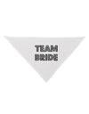 Team Bride Dog Bandana 26-Dog Bandana-TooLoud-White-One-Size-Fits-Most-Davson Sales