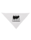 Eight Maids A Milking Dog Bandana 26-Dog Bandana-TooLoud-White-One-Size-Fits-Most-Davson Sales