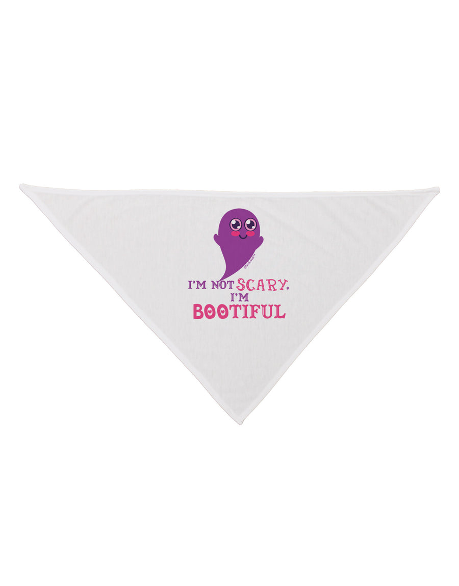 BOOtiful Ghost Purple Dog Bandana 26-Dog Bandana-TooLoud-White-One-Size-Fits-Most-Davson Sales