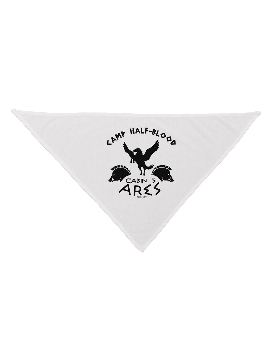 Camp Half Blood Cabin 5 Ares Dog Bandana 26&#x22; by-Dog Bandana-TooLoud-White-One-Size-Fits-Most-Davson Sales