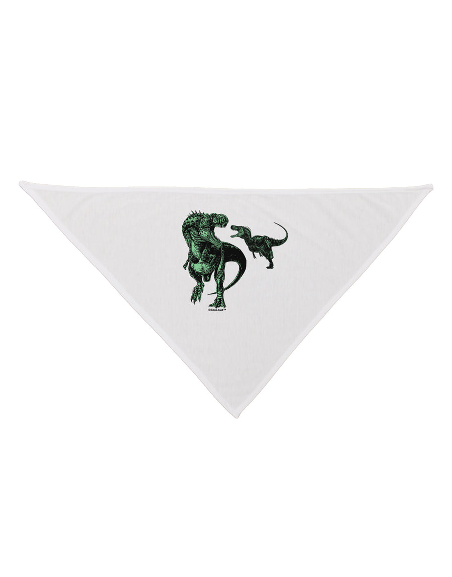 Jurassic Dinosaur Design 1 Dog Bandana 26 by TooLoud-Dog Bandana-TooLoud-White-One-Size-Fits-Most-Davson Sales