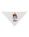 Brew a lil cup of love Dog Bandana 26 Inch-Dog Bandana-TooLoud-White-One-Size-Fits-Most-Davson Sales