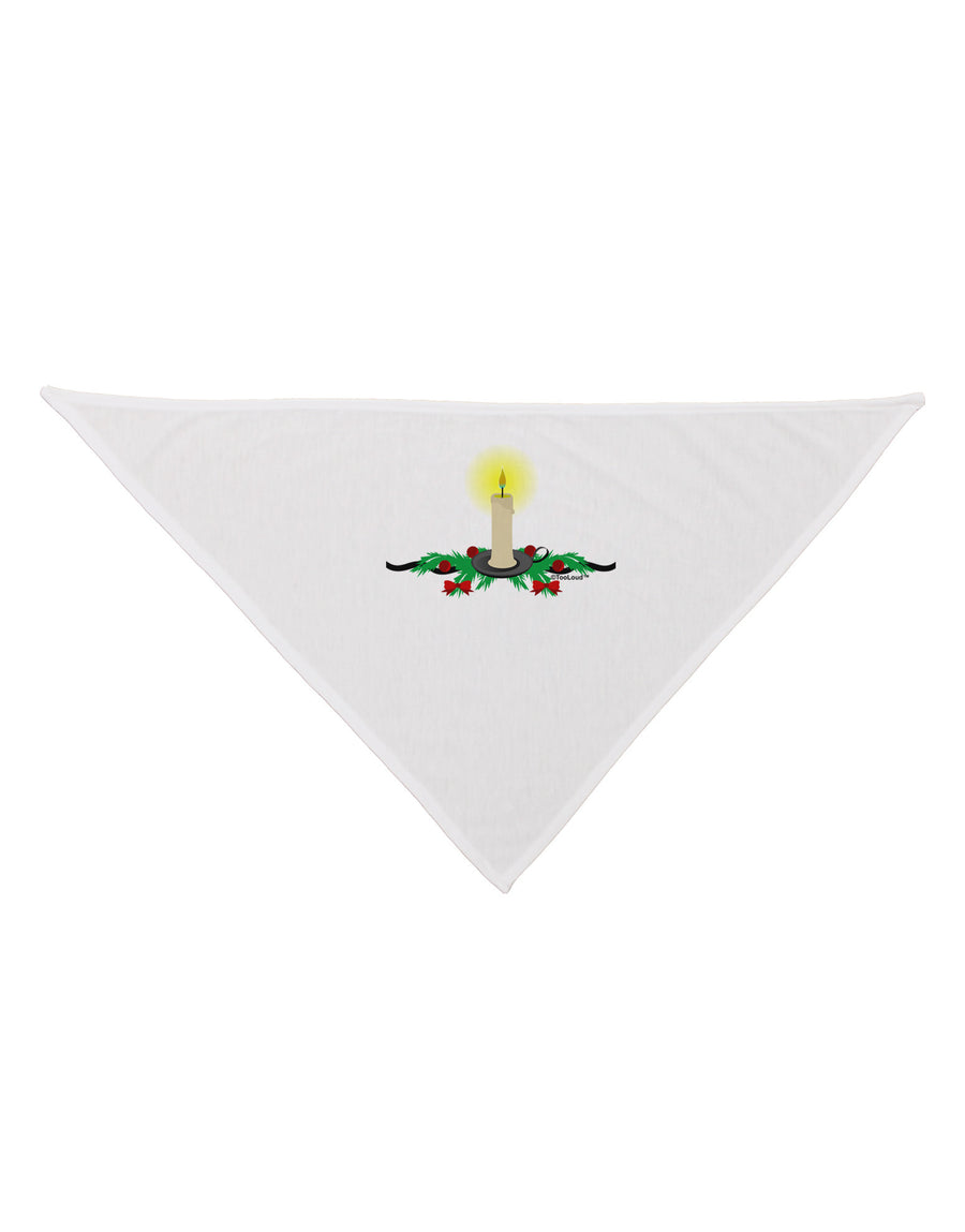 Chirstmas Candle Dog Bandana 26-Dog Bandana-TooLoud-White-One-Size-Fits-Most-Davson Sales