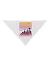 Seattle Skyline Sunrise Dog Bandana 26-Dog Bandana-TooLoud-White-One-Size-Fits-Most-Davson Sales