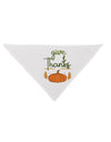 Give Thanks Dog Bandana 26 Inch-Dog Bandana-TooLoud-White-One-Size-Fits-Most-Davson Sales