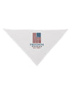 Freedom Flag Color Dog Bandana 26-Dog Bandana-TooLoud-White-One-Size-Fits-Most-Davson Sales