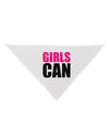 Girls Can Dog Bandana 26 by TooLoud-Dog Bandana-TooLoud-White-One-Size-Fits-Most-Davson Sales