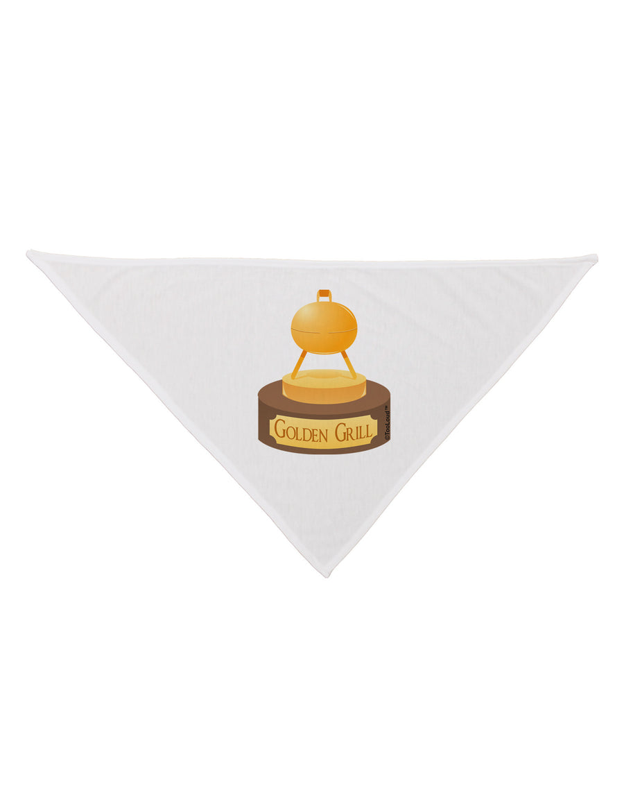 Golden Grill Trophy Dog Bandana 26 by TooLoud-Dog Bandana-TooLoud-White-One-Size-Fits-Most-Davson Sales