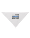 Honor Respect Blue Line Dog Bandana 26-Dog Bandana-TooLoud-White-One-Size-Fits-Most-Davson Sales