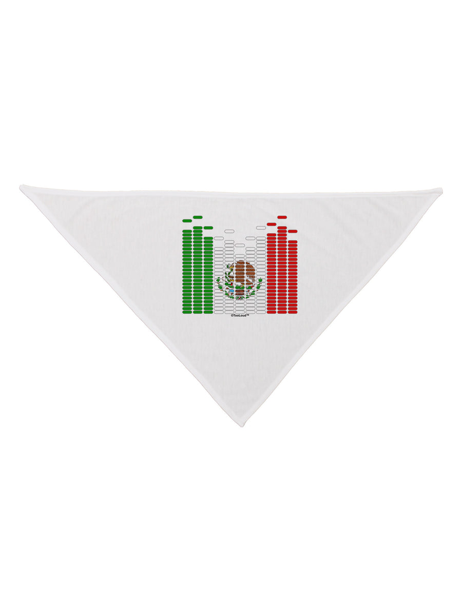 Mexican Flag Levels - Cinco De Mayo Dog Bandana 26"-Dog Bandana-TooLoud-White-One-Size-Fits-Most-Davson Sales