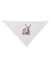 Burro Cutout Dog Bandana 26-Dog Bandana-TooLoud-White-One-Size-Fits-Most-Davson Sales