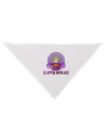 Happy Diwali Purple Candle Dog Bandana 26 by TooLoud-Dog Bandana-TooLoud-White-One-Size-Fits-Most-Davson Sales