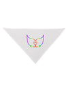 Cute Rainbow Angel Wings Heart Dog Bandana 26-Dog Bandana-TooLoud-White-One-Size-Fits-Most-Davson Sales