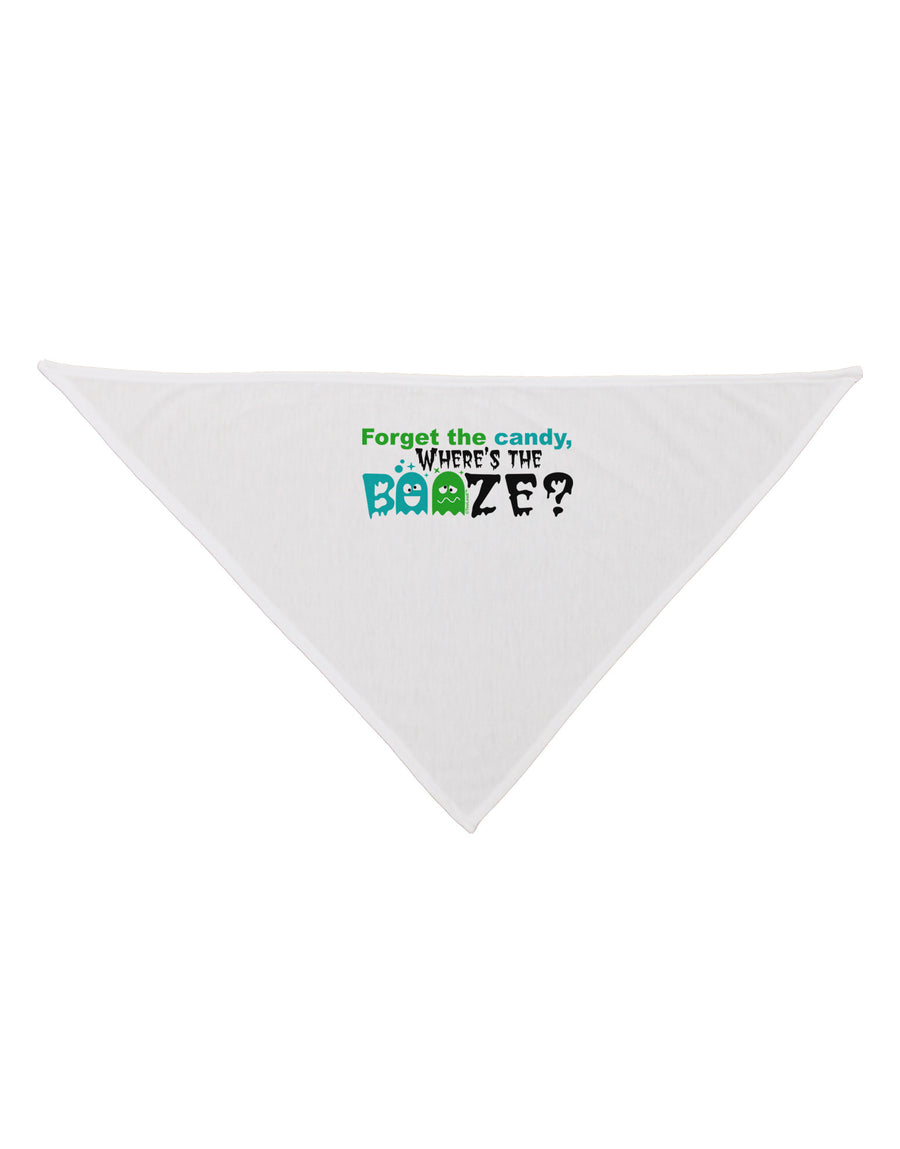 Where's The Booze Dog Bandana 26-Dog Bandana-TooLoud-White-One-Size-Fits-Most-Davson Sales