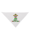 Happy Cinco de Mayo Cat Dog Bandana 26 by TooLoud-Dog Bandana-TooLoud-White-One-Size-Fits-Most-Davson Sales