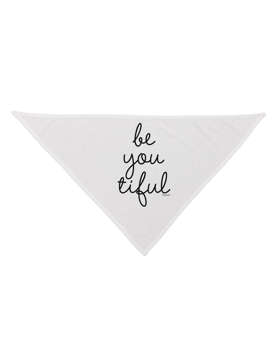 BeYouTiful - Beautiful Dog Bandana 26-Dog Bandana-TooLoud-White-One-Size-Fits-Most-Davson Sales